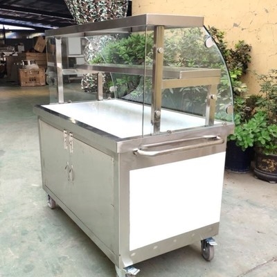 户外推车餐车图片