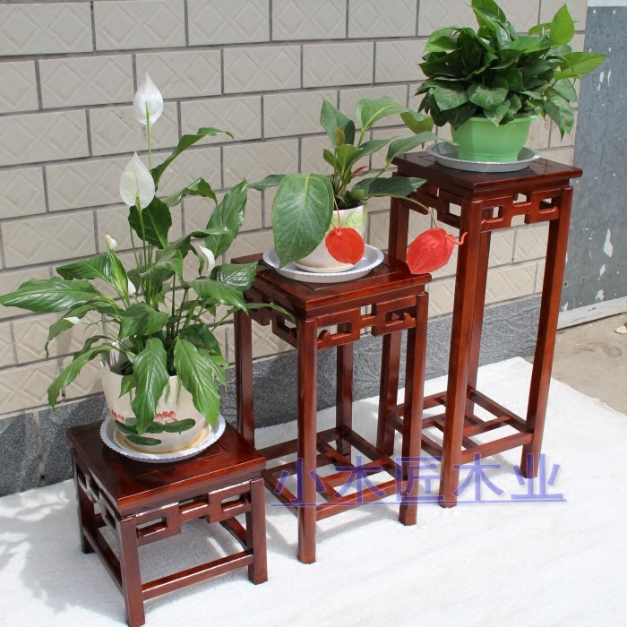 盆景桌实木古典中式图片