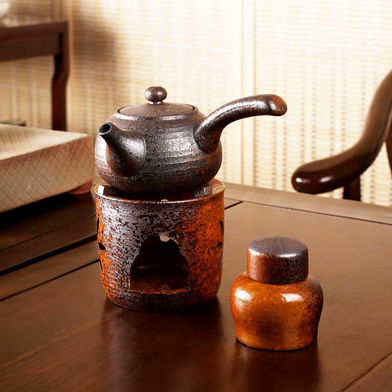 容山堂烘茶器陶瓷酒精炉茶盘烤茶炉茶叶除湿蜡烛炉醒茶焙茶提香器