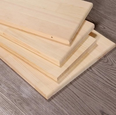 壁上厨房加厚木板实木q小块柜内板子台面板搁架仿古挂架桌板碗架