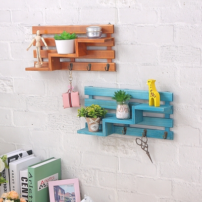 阳台壁挂置物架墙上挂钩图片