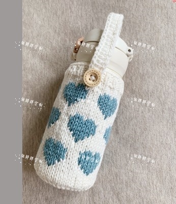 杯套针织纯手工图片