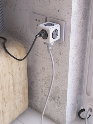 无线10a转16a电源大功率插座空调转换器插头插座热水器16a转换头