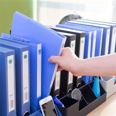 插页多层放文件夹的架子立s式整理夹大小收纳盒学生用拉杆箱a4塑