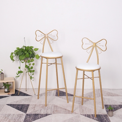 凳子时尚创意铁艺高现代简约图片