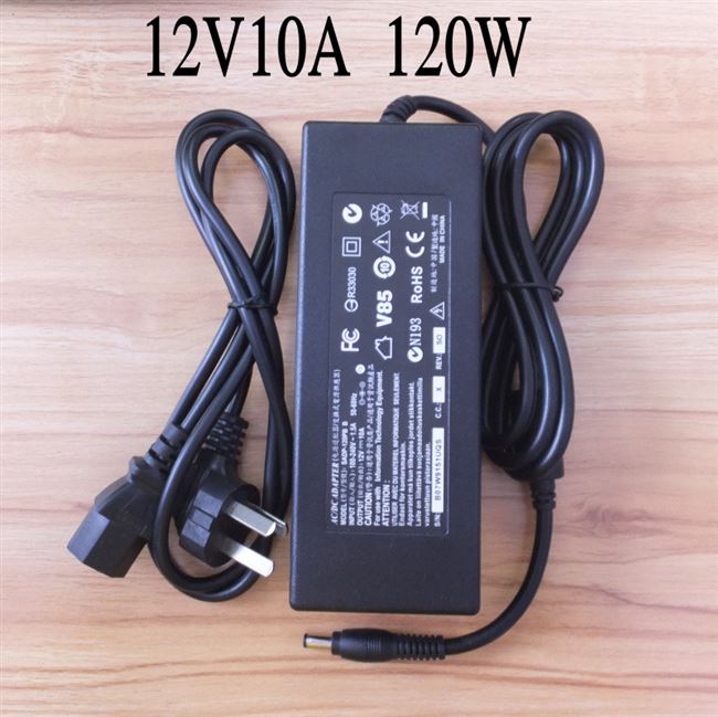 led灯带变压器220v转12v恒压电源适配器24v60w胶壳整流器带插头线