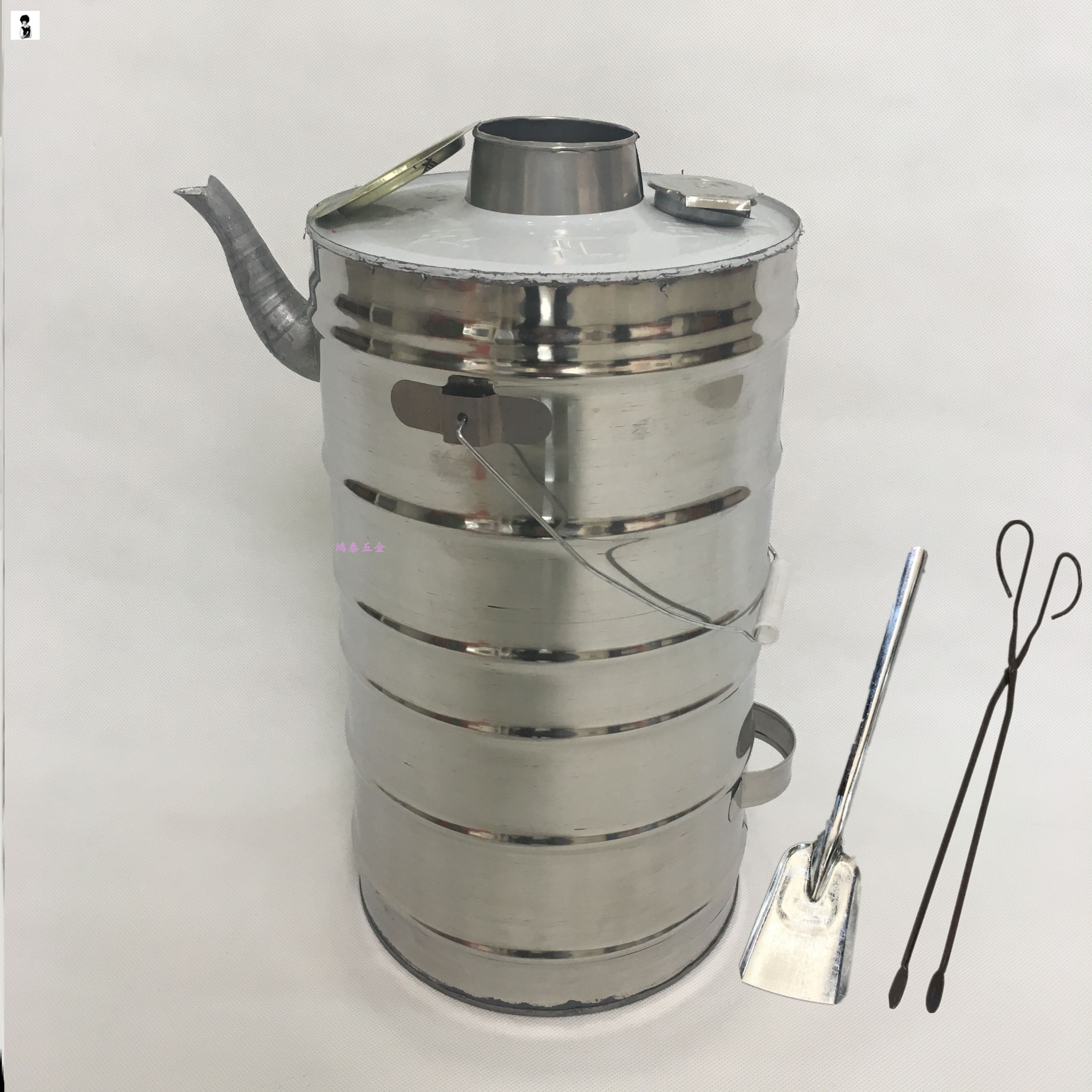 烧水快壶柴火_炉火b烧心穿心壶快壶户农村烧水壶材火老式外烧柴炉茶水