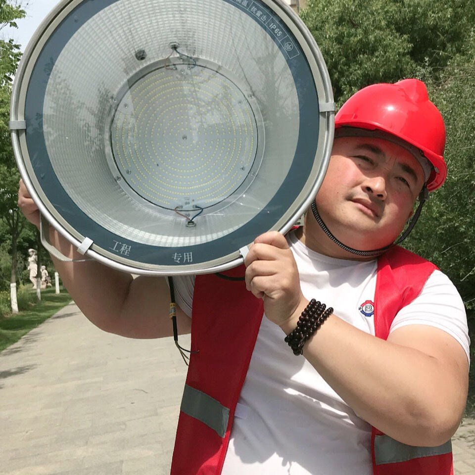 led塔吊灯建筑之星工地灯广场探照灯射灯户外防水300w4000w享新款