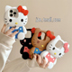 立体蝴蝶结HelloKitty卡通适用苹果15手机壳iphone16promax新款15pro防摔女13小众12硅胶14pro超好看全包软壳