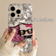 趣味可爱钞票HelloKitty适用苹果15手机壳iPhone16ProMax新款15pro防摔13女款小众12硅胶14pro锡纸纹全包软壳