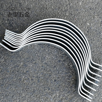 热镀锌电力拉线扁铁抱箍9米配件对包卡箍水泥电线杆路灯固定管夹