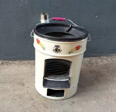 新款农村家用不锈钢可移动节能大锅土灶台柴g火灶户外野炊柴火炉