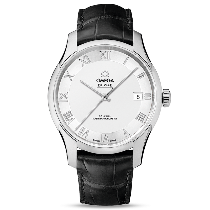 瑞士omega欧米茄手表碟飞系列双历男表机械表433.13.41.21.02.001