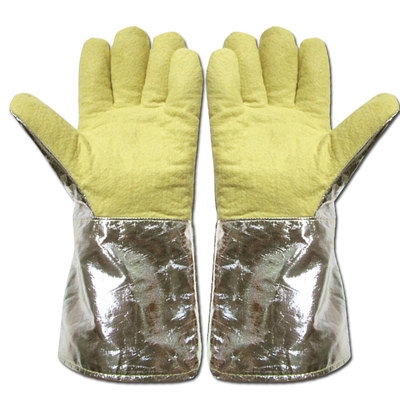 五指防烫耐高温手套工业防热图片