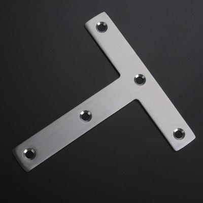 直角层板拖角码链接不片锈钢平角片连接t字型角铁万能l型码