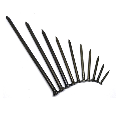 黑色特种水泥钉墙钉木板小钢钉木头超长钉子固定洋钉混凝土墙挂