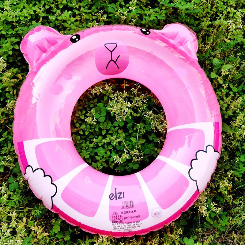 儿童游泳圈中大童学生充气泳圈可爱卡通泳圈男童女童加厚腋下圈