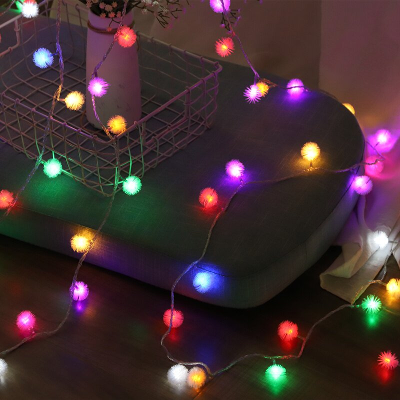 过年彩灯串灯氛围装扮挂树上的装饰灯霓虹灯卧室内灯光浪漫新年