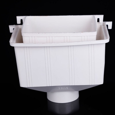 雨排水管75110160配件下水管漏斗漏斗排水方水斗接水pvc管件