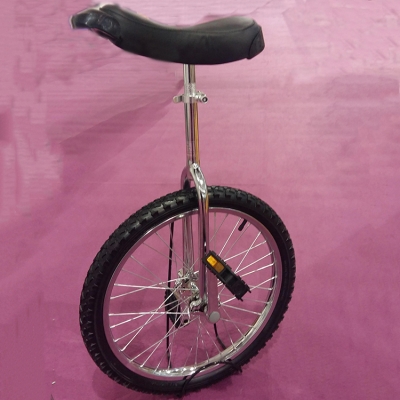 独轮车_20寸r独轮车电镀单轮竞技自行车成人健身车杂技车钢圈铝合金圈