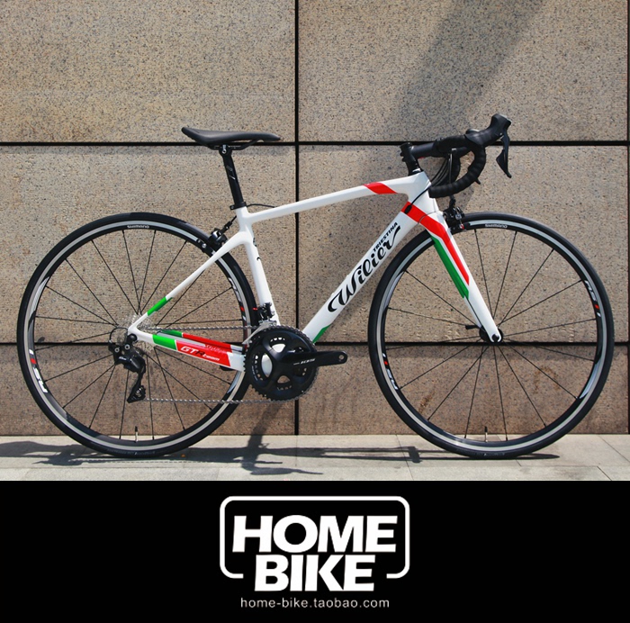 homebike威廉gtrteam碳架碳钎维公路定制组装公路自行车