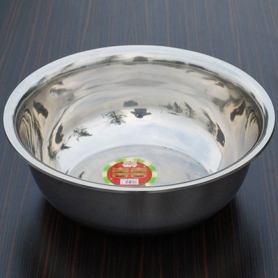 超大洗衣服盆不锈钢u盆圆形深洗菜锈钢大盆家用特大号加厚洗澡优惠券