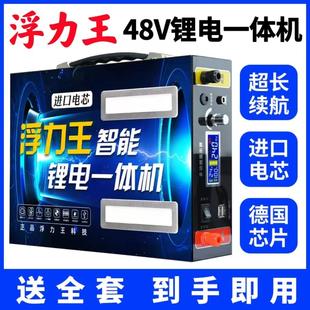 锂电池一体机大功率220V逆变器48V容量多功能动力户外12V铝电瓶