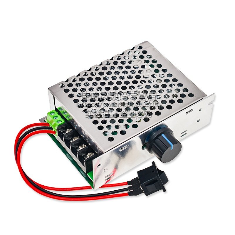 pwm直流电机调速器12v24v36v40a大功率调速开关倒顺开关正反转