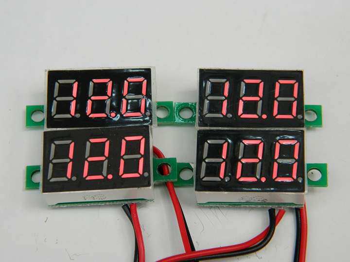 两线数显数字电压表头350300v防水防尘防震三防电压表