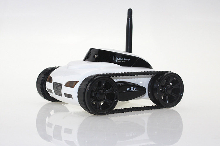 高端玩具车手机wifi视频遥控车履带车可移动实时传输图像间谍坦克
