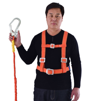 安全带双背双绳双钩图片