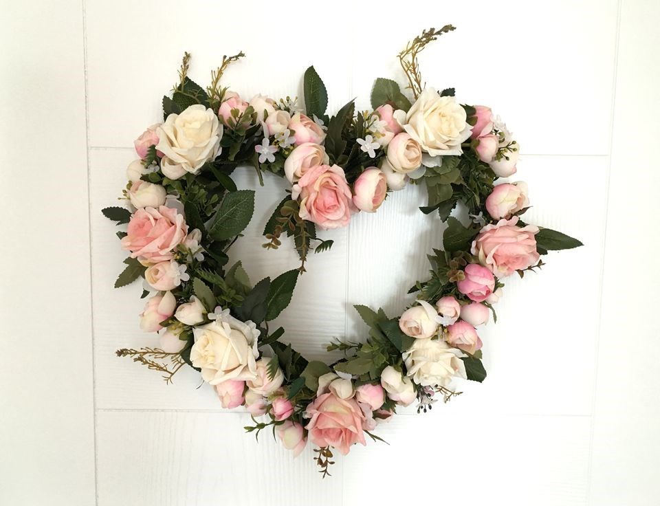 装饰花环门挂婚庆图片