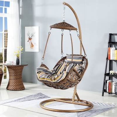 室内秋千摇椅户外吊床摇篮椅欧式鸟巢掉内室;秋千户外阳台室内吊椅