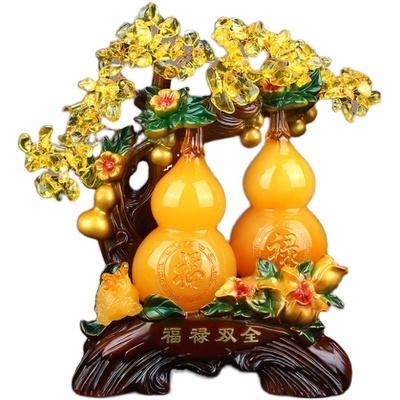 招财发财树玉葫芦风水玄关招财树