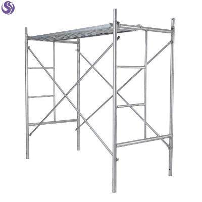 脚手架子多功能加强马凳折叠升降加厚款门式活动架半梯半门