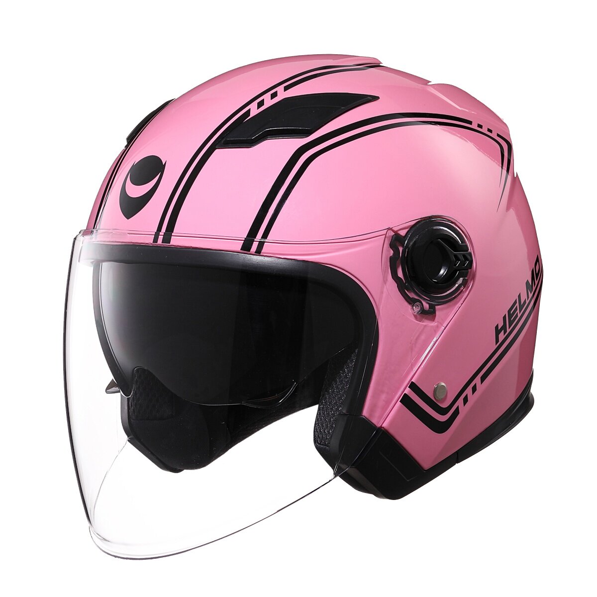 哈莫电动车头盔女电瓶车安全帽四季半盔双p镜片半覆式男冬季通用