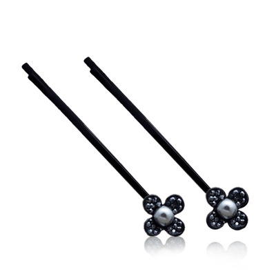 黑发夏碎边饰夹边b发发 侧海夹女头侧黑小字刘边一一色字夹夏夹季