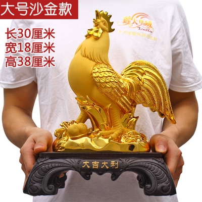 大公鸡摆件风水鸡工艺品摆设图片