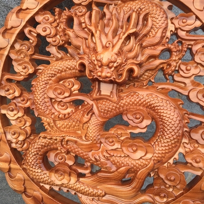 盘龙木雕