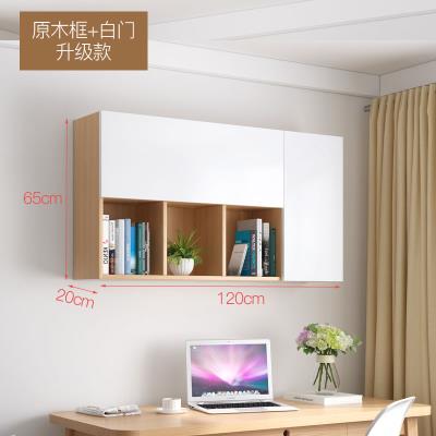 书架墙上吊柜创意格子悬挂图片