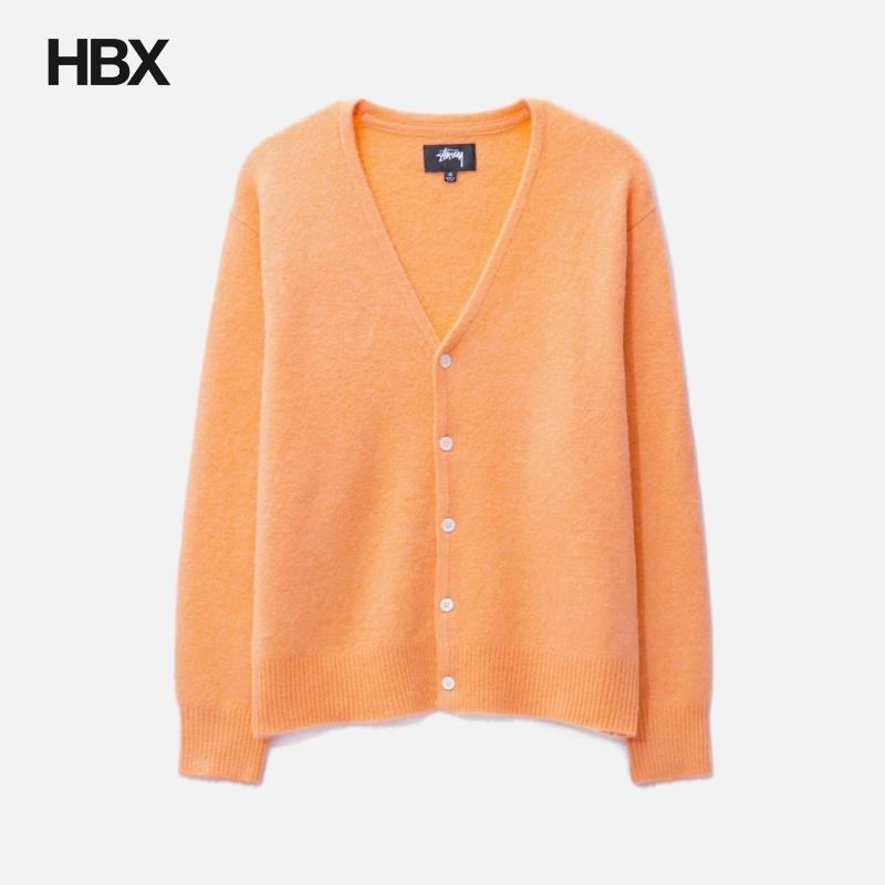 Stussy 斯图西 Brushed Cardigan 编织衫男HBX