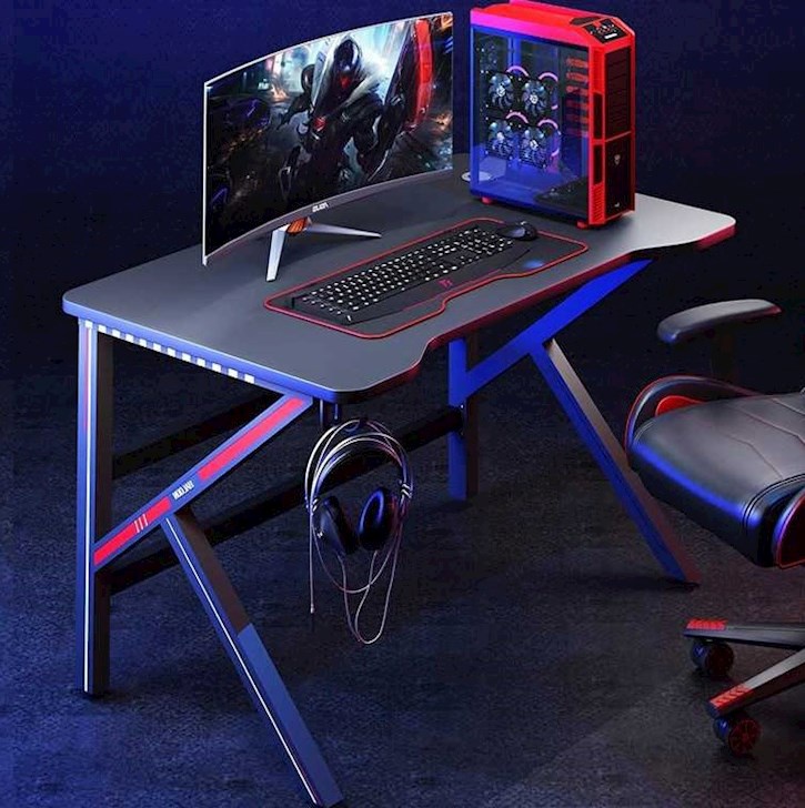 电竞桌台式电脑桌家用简易书桌g办公桌游戏电竞桌椅组合套装