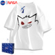 NASA联名宝可梦短袖男2024新款夏季纯棉t恤潮牌宽松男装上衣