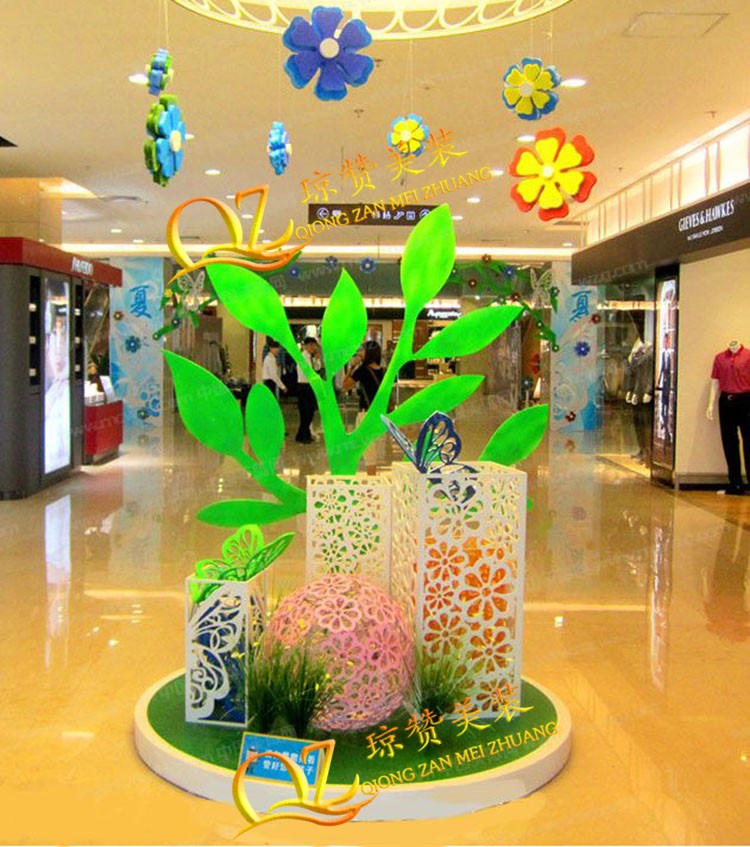 商场通道dp点装饰商业美陈道具图片