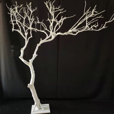 干树枝造景去皮树干许愿树枯树室内庭院造型树枝干原木天然装饰树