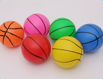 婴儿6寸小篮球8寸足n球 宝宝小皮球12-18cm儿童拍拍球玩具幼儿园