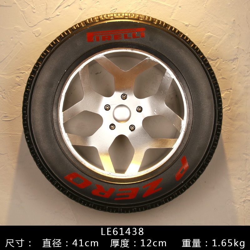 創意金屬工藝品酒吧牆壁鐵藝輪胎壁H飾複古汽車輪胎裝飾個性挂件在類目 家居飾品, 壁飾中 - 來自Buy2taobao.com提供專業的淘寶代購服務