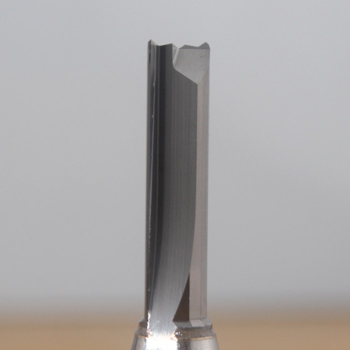 2mm-8mm川木tct双刃直刀 1/2柄 电木铣木工雕刻刀具 密度板专用