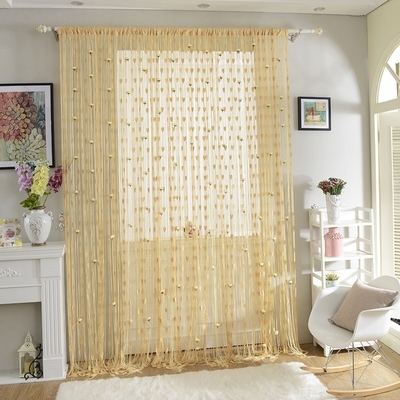 隔断帘卧室珠帘韩式图片