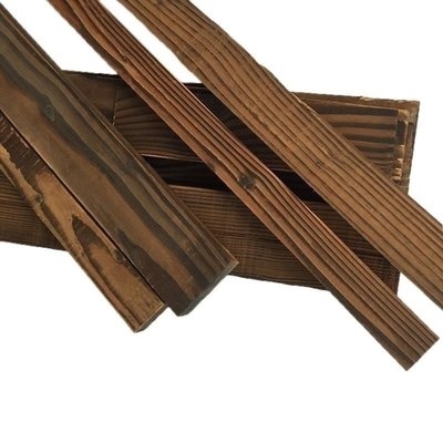 碳化木板宽板楼梯踏步板台面吧台板户外防腐木实木火烧板地板隔板